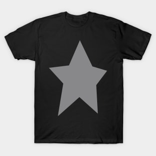 Minimal Chonk Silver Star T-Shirt